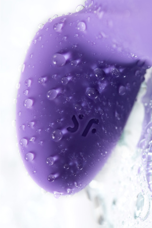 Анальный вибратор Satisfyer Intensity Plug, силикон, сиреневый, 9 см