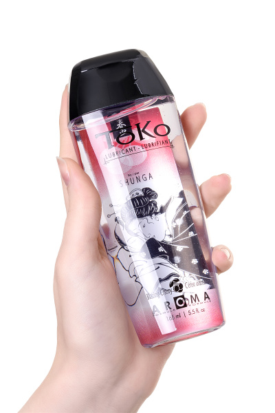 Лубрикант Shunga Toko Aroma на водной основе, вишня, 165 мл