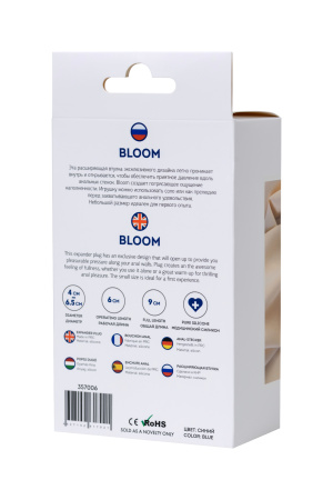 Анальная втулка (расширитель) TOYFA ToDo  Bloom 9 см, Ø 6,5